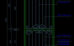 Cửa Cổng Mẫu 26